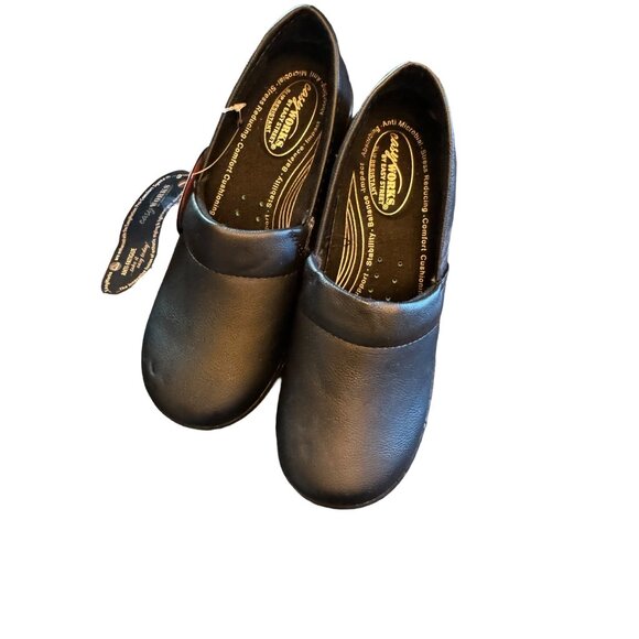 Easy‎ Works Natural Uniform Women's Slip-Resistant Clogs Size 6 Black - Picture 2 of 4